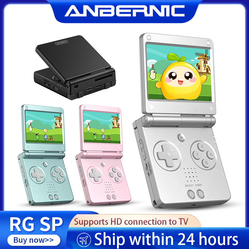 Retro Gaming Best Console - Anbernic RGSP Flip Retro Handheld Game