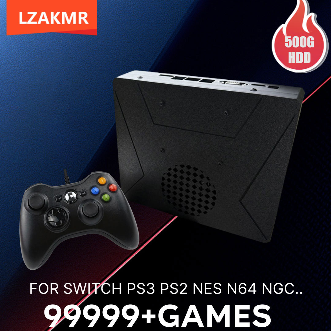 Retro Gaming Hdd - LZAKMR S1 Retro Game Console Dual