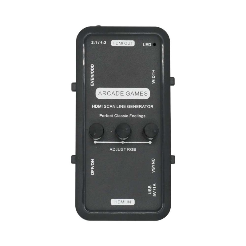 Retro Gaming Gadgets - HDMI Scanline Generator Portable Audio Video