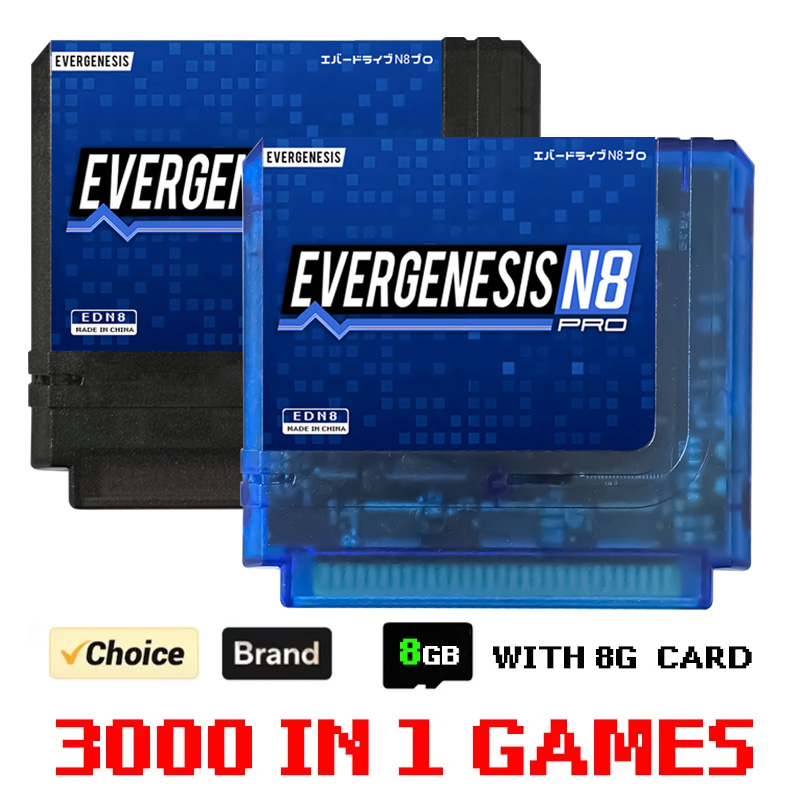 3000 in 1 Game Card ED N8 Pro  - đánh giá và giá Retro Gaming Pro
