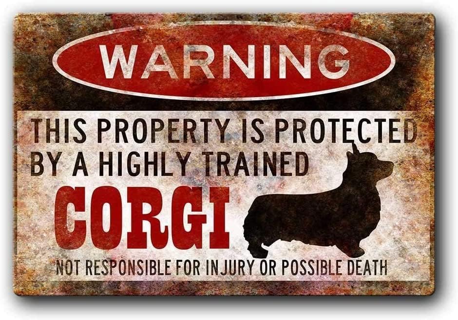 DAOLEG Warning Corgi Metal Pla - đánh giá và giá Retro Gaming Bar