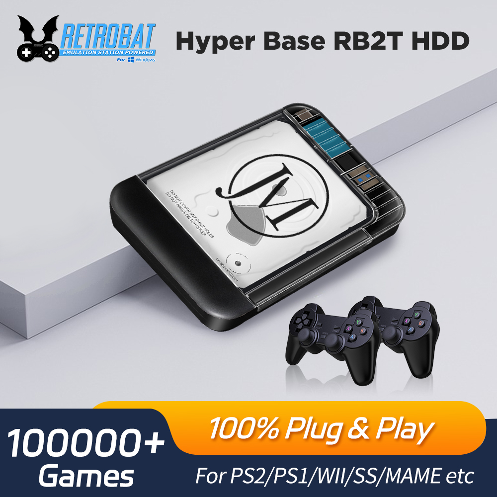 Retrobat 2T Portable  External - đánh giá và giá Retro Gaming Hdd