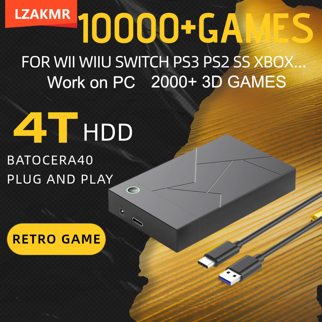 Retro Gaming GameForge 4TB Bat - đánh giá và giá Retro Gaming Hdd