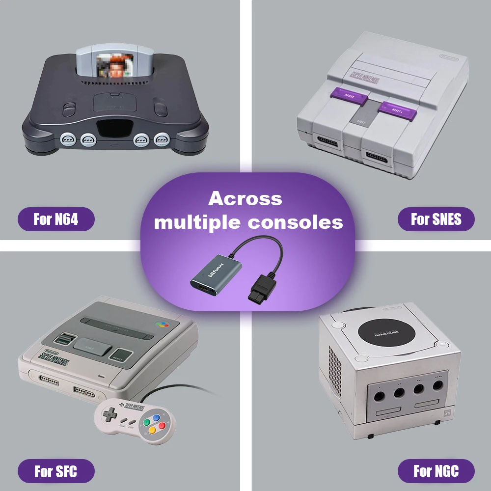 Bitfunx 720P Svideo / AV To HD - đánh giá và giá Retro Gaming Best Console