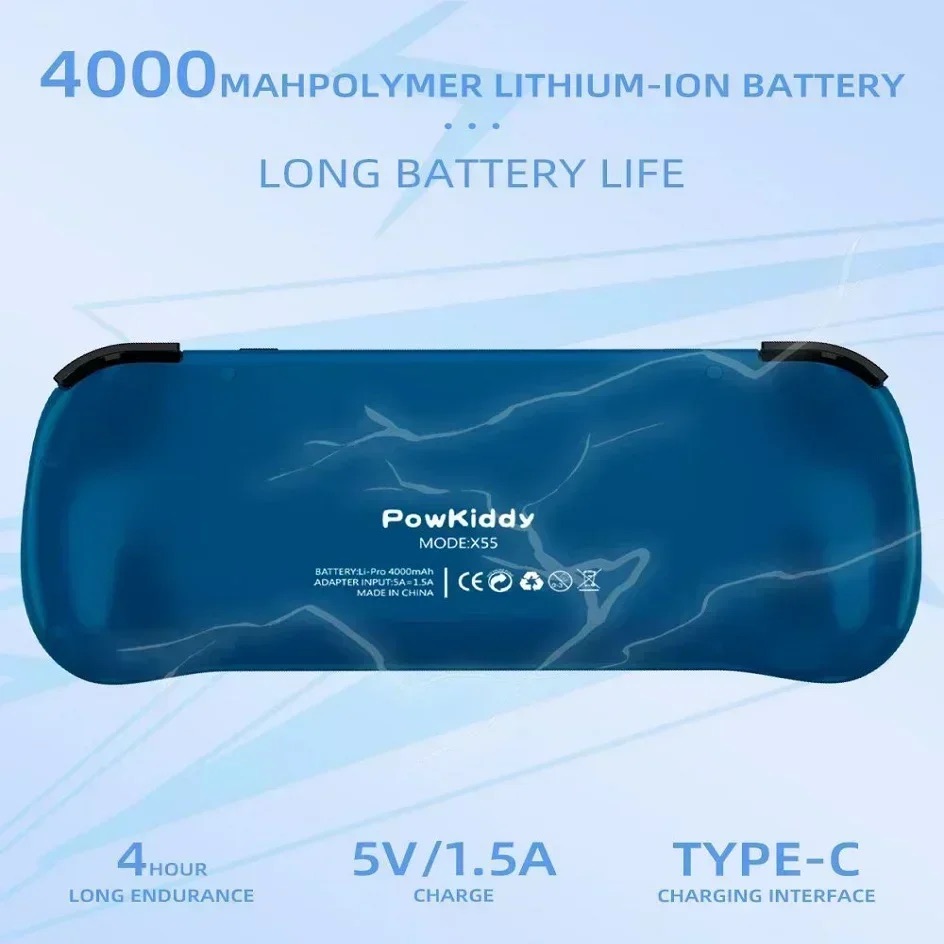 POWKIDDY X55 Handheld Game Con - đánh giá và giá Retro Gaming Best Console