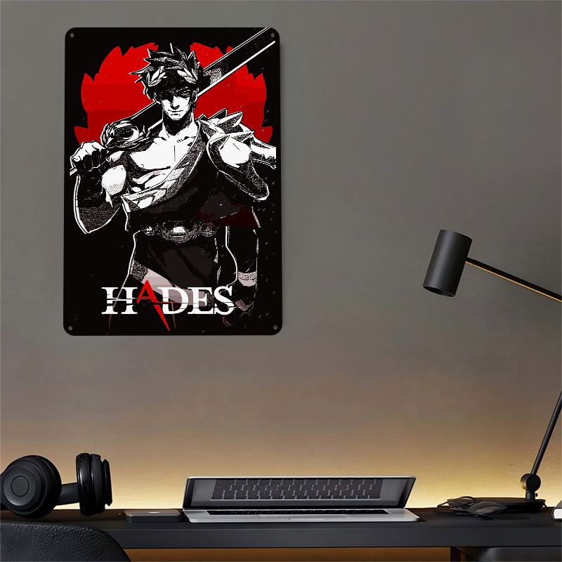 Hades Game Metal Poster Custom - đánh giá và giá Retro Gaming Bar