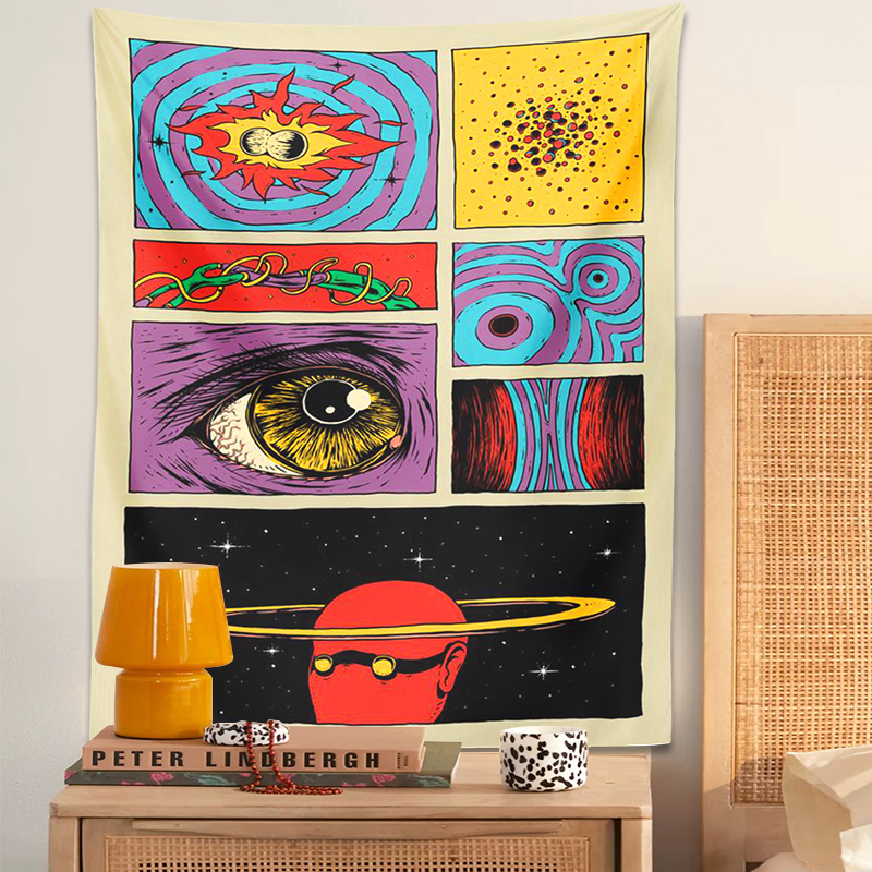VIKAMA Psychedelic Collage Art - đánh giá và giá Retro Gaming Gadgets