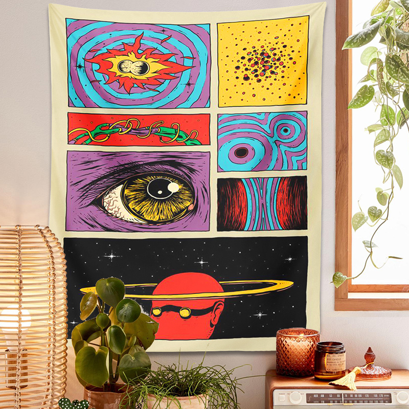 VIKAMA Psychedelic Collage Art - đánh giá và giá Retro Gaming Gadgets