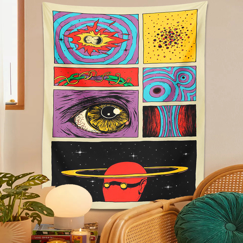 VIKAMA Psychedelic Collage Art - đánh giá và giá Retro Gaming Gadgets