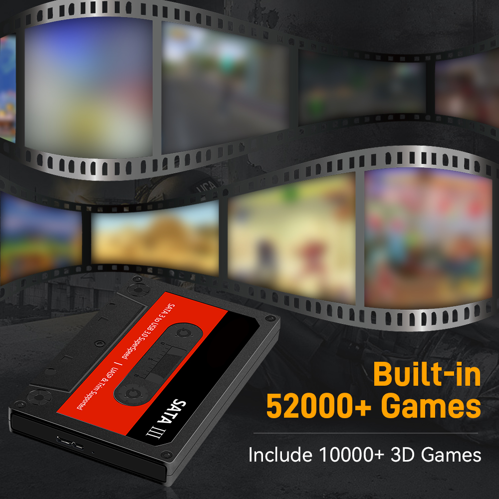 Batocera 500G/2T Emulator Game - đánh giá và giá Retro Gaming Hdd