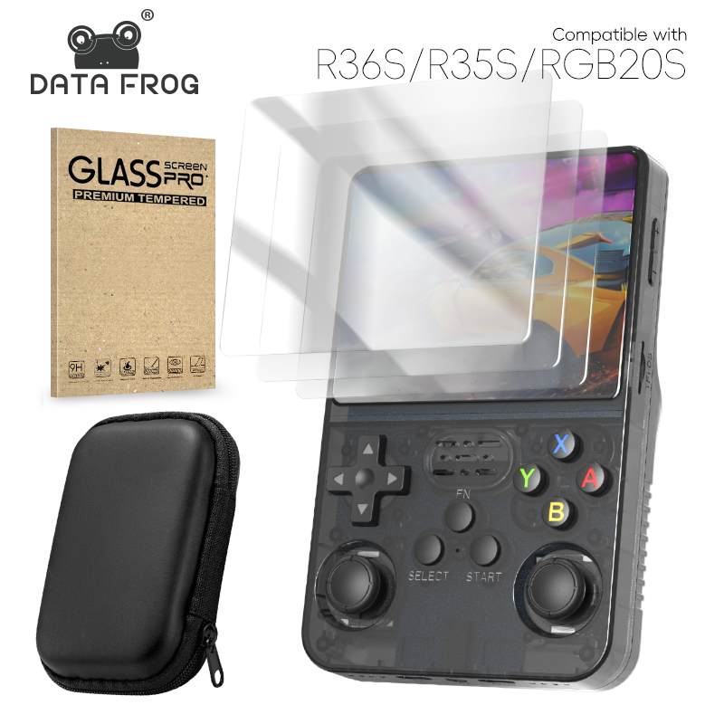 DATA FROG R36S Screen Protecto - đánh giá và giá Retro Gaming R36S
