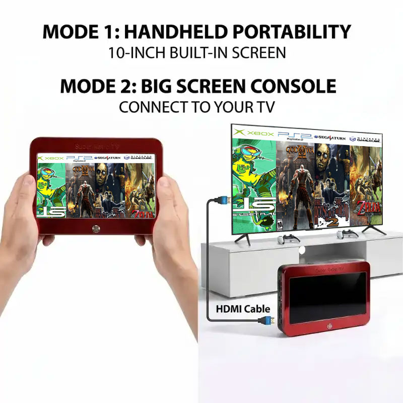 T1 Game Console 60+ Emulators  - đánh giá và giá Retro Gaming Hdd