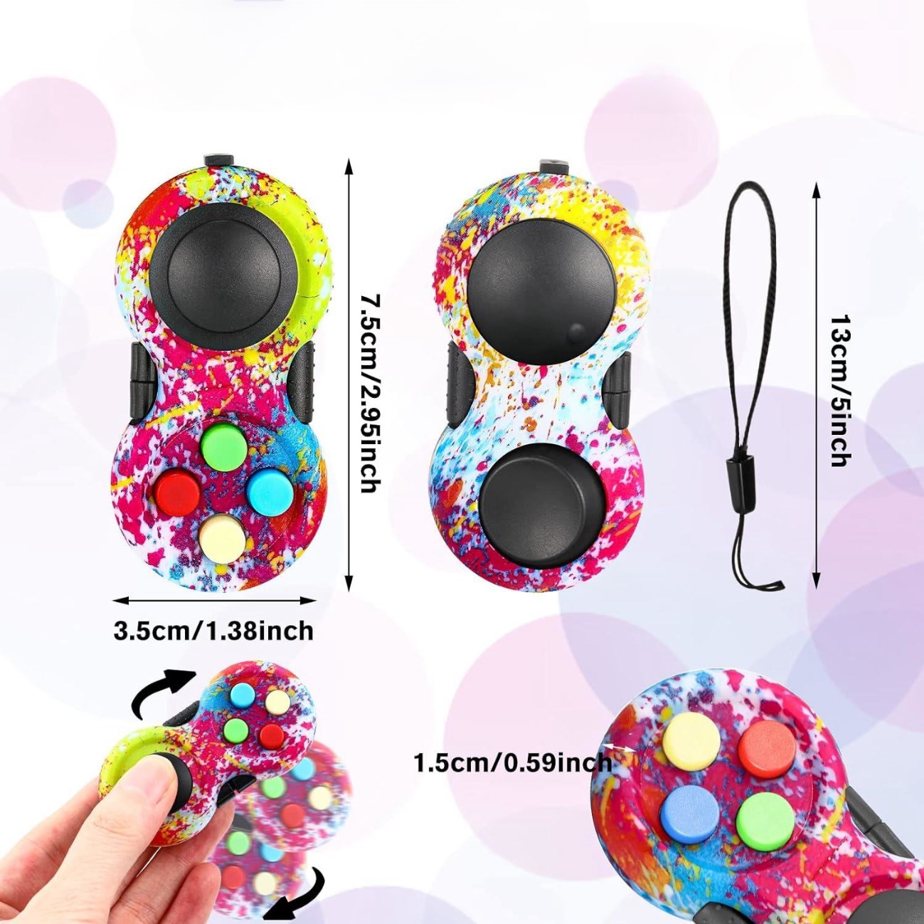 Fidget Pad Retro Classic Fidge - đánh giá và giá Retro Gaming Tablet