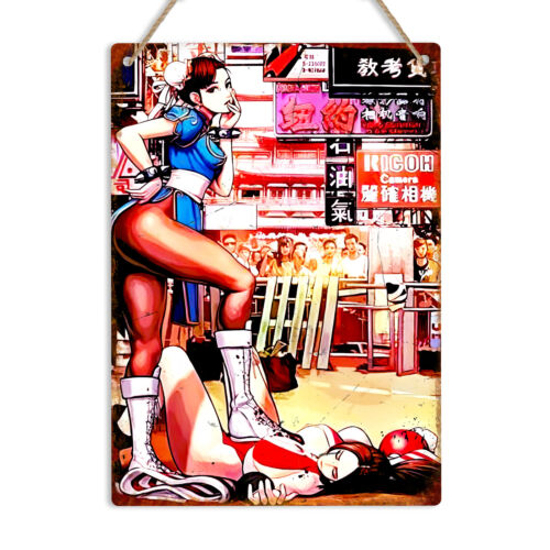Chun Li Retro Gaming Metal Wal - đánh giá và giá Retro Gaming Gifts