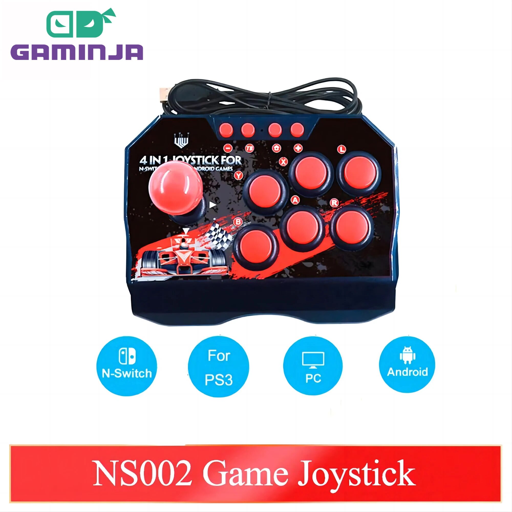 GAMINJA NS002 4 In 1 Retro Arc - đánh giá và giá Retro Gaming With Raspberry Pi