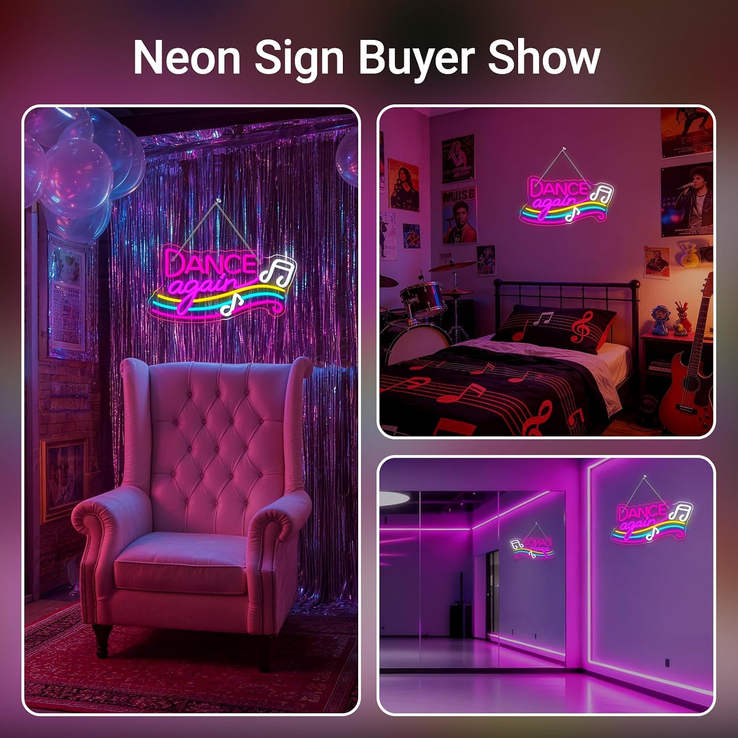 Dance Neon Sign USB Powered Ha - đánh giá và giá Retro Gaming Bar