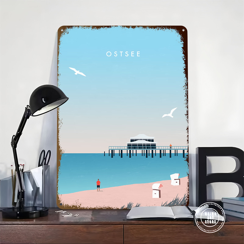 Baltic Sea Poster Customized V - đánh giá và giá Retro Gaming Bar