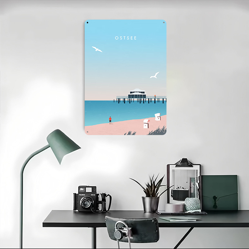 Baltic Sea Poster Customized V - đánh giá và giá Retro Gaming Bar