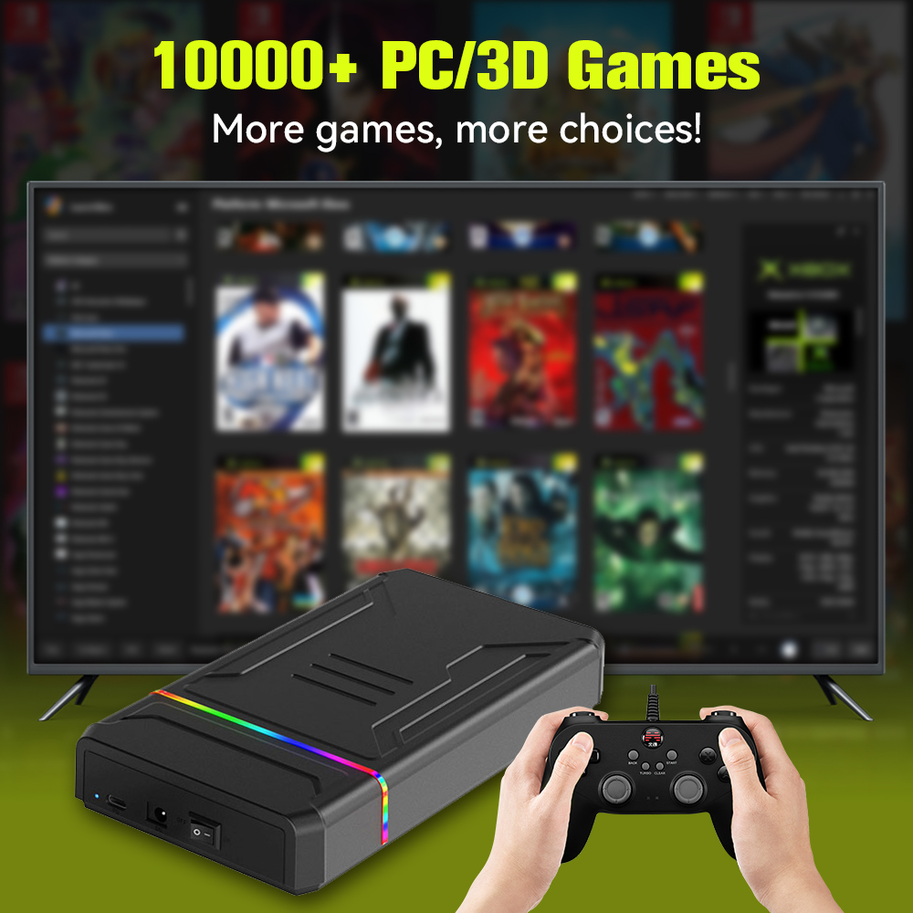 JMachen Launchbox 3TB Gaming H - đánh giá và giá Retro Gaming Hdd