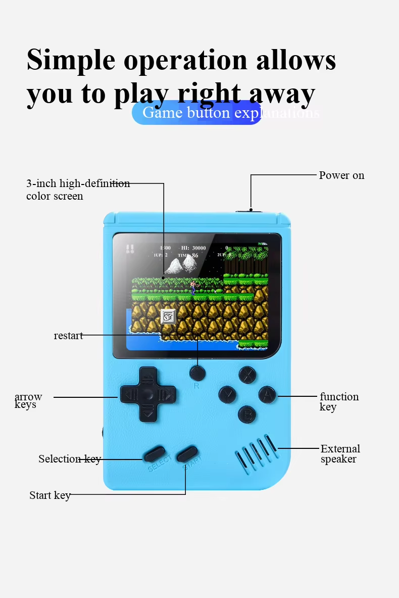 Retro Mini Di Động Cầm Tay Vid - đánh giá và giá Retro Gaming Best Console