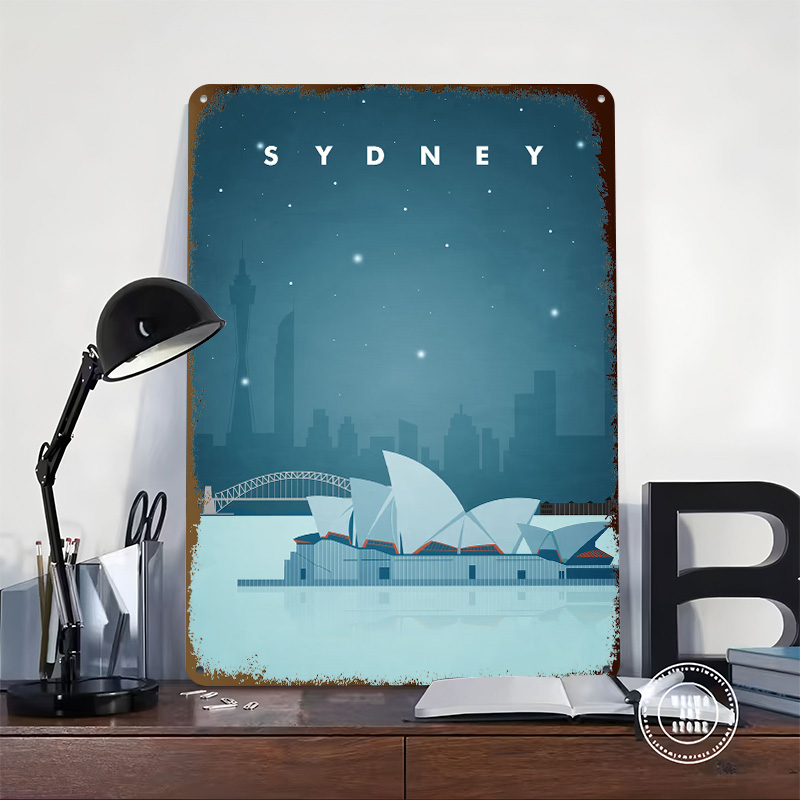 Sydney Travel Poster Customize - đánh giá và giá Retro Gaming Bar